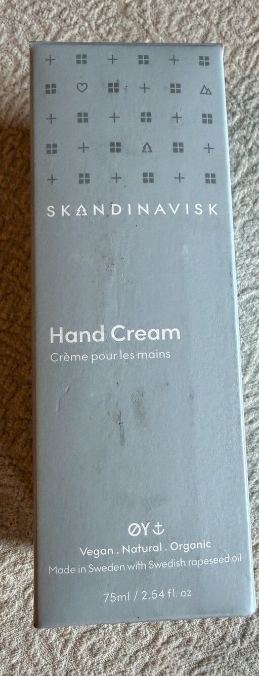 Skandinavisk “ Island’ Hand Cream, Scent Notes: Crabapple, Dog Rose, Moss,leaves